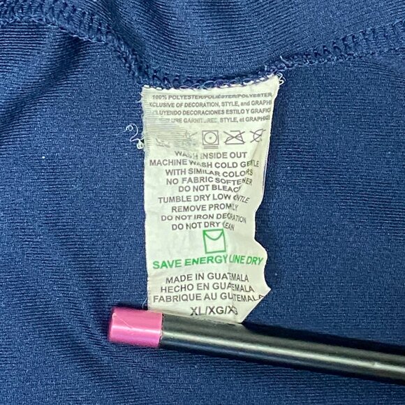 NFL Team Apparel Short Sleeve Seattle Seahawks TX3 Cool Polo Shirt XL Navy - Picture 13 of 14